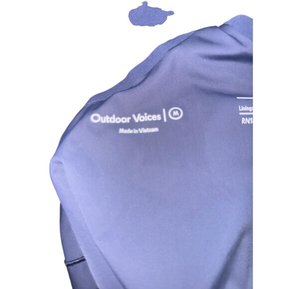 Outdoor Voices Navy Racerback Exercise Dress With Built-In Shorts Size M - Picture 6 of 7